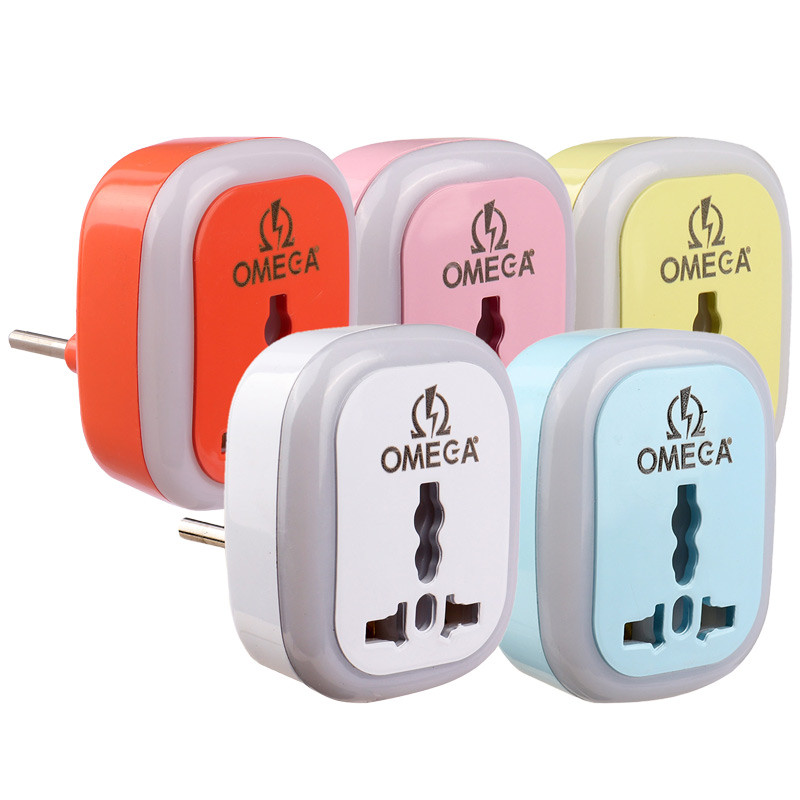 مبدل 3 به 2/تبدیل 3 به 2 چراغ دار برند امگا omega گارانتی شرکت