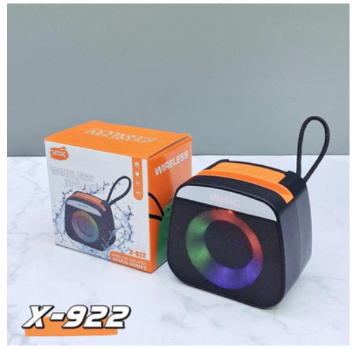 اسپیکر بلوتوثی بیسیم قابل حمل مدل X922