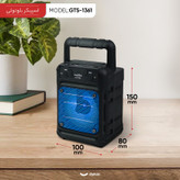 اسپیکر بیسیم بلوتوثی گریت نایس قابل حمل مدل GTS-1361