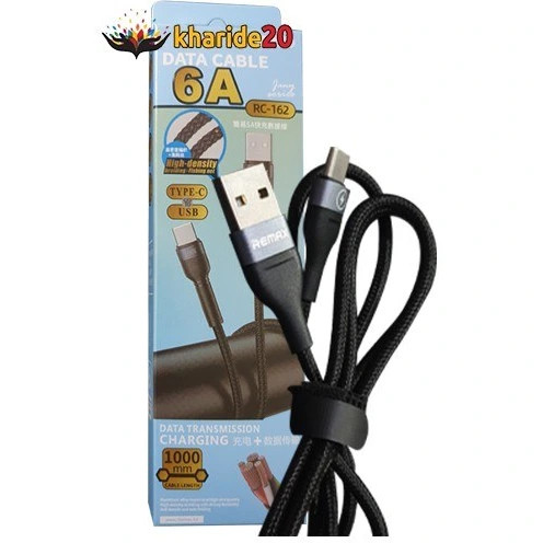 کابل شارژ USB به TC ریمکس مدل REMAX RC-162 /کابل تایپ سی / CABLE USB TO TC/